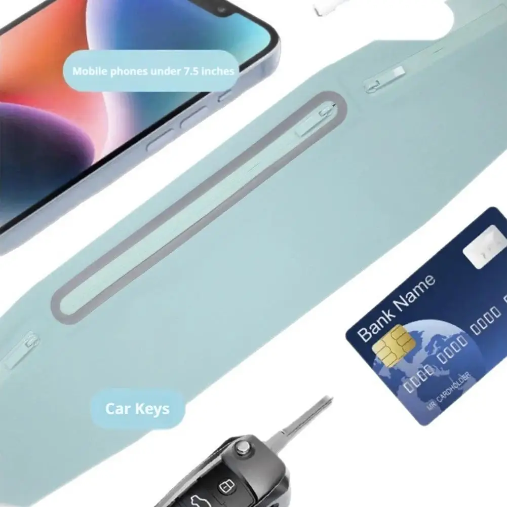 Riñonera كتيمة الفقرة كورير، cinturón قابل للتعديل hombres y mujeres، bolsas ajustadas كورر، portátil، كورر