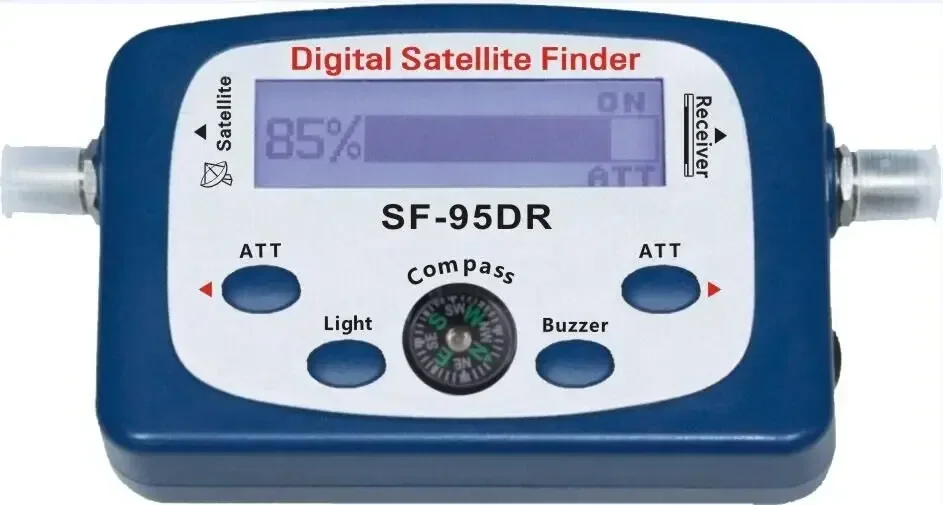 Satellite Finder Digital TV Star Searching Instrument with Compass Compass SF-95DR