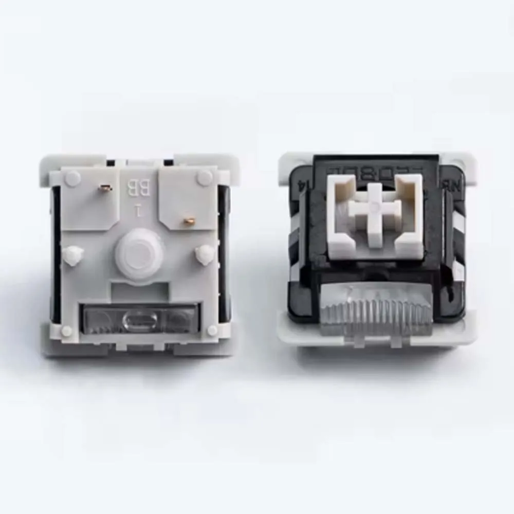 LEOBOG Graywood V4 Линейный HIFI MX 5-контактный переключатель для игровой механической клавиатуры POM Предварительно смазанный 2-ступенчатый весенний новый модуль