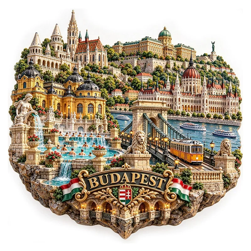 Italy Firenze Metal Fridge Magnets Semprna Souvenirs Venice Iceland Vietnam Macau Azerbaijan Fridge Stickers  Birthday Gifts