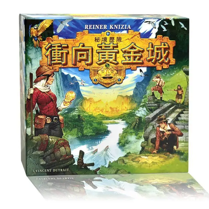 gold-city-adventure-tabletop-game-chinese-version-party-card-game-casual-leisure-deer-king-edition-chinese-subtitled