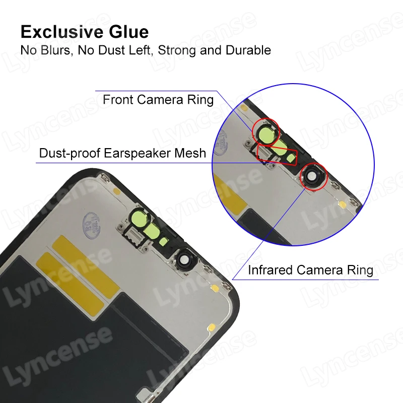 Tela oled aaa para iphone 13 display gx lcd com tela de toque 3d para iphone 13 lcd digitador assembléia substituição