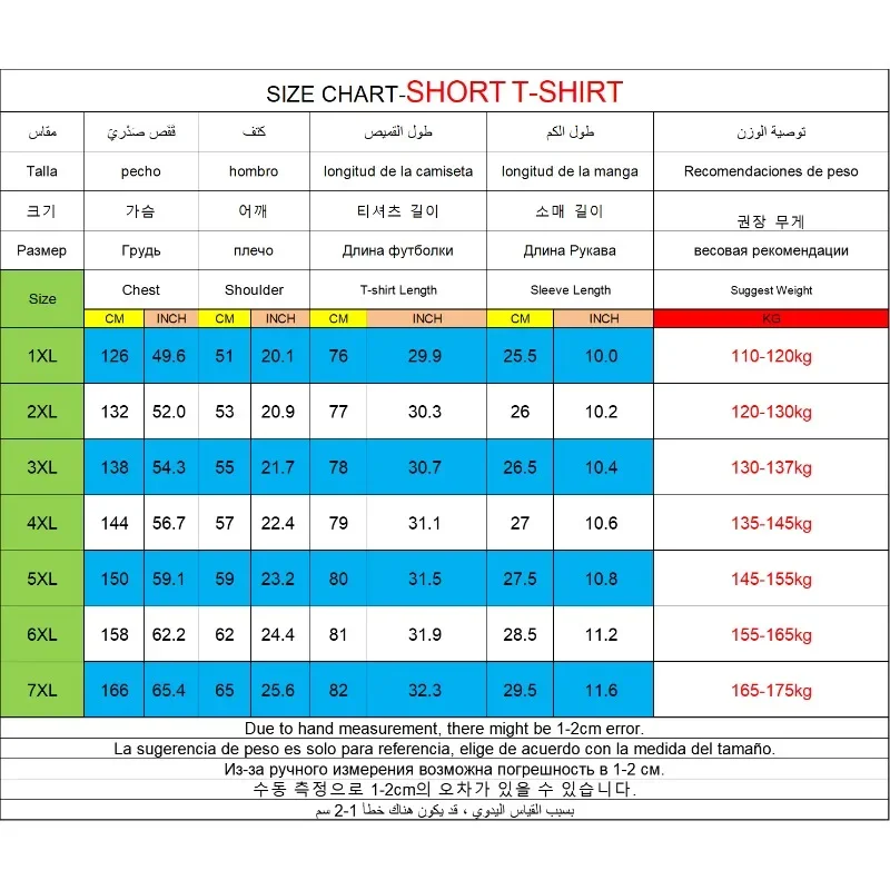 Plus Size Oversized Sweatshirt Men T-shirt 110-180kg 5XL/6XL/7XL Loose Gradient Round Collar Leisure Tops Big Size Men Clothing