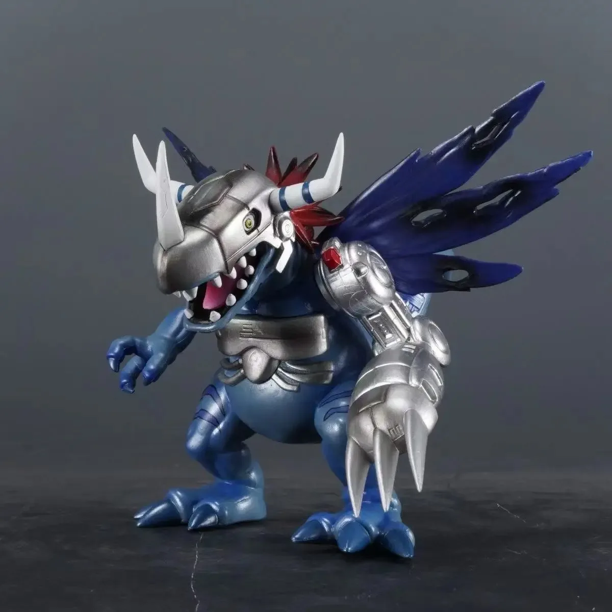 18 سنتيمتر ديجمون مغامرة Greymon الشكل الحرب Greymon عمل أرقام بولي كلوريد الفينيل نموذج تمثال جمع الديكور اللعب هدية الحلي