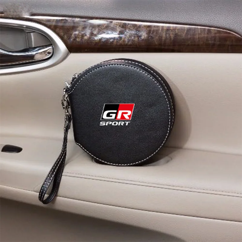 

20 Pcs Pu Leather Car Cdbag CD VCD DVD Disc Holder Portable Folder Case Carry Bag Organizer For Toyota GR CHR Rav4 FJ CAMARO