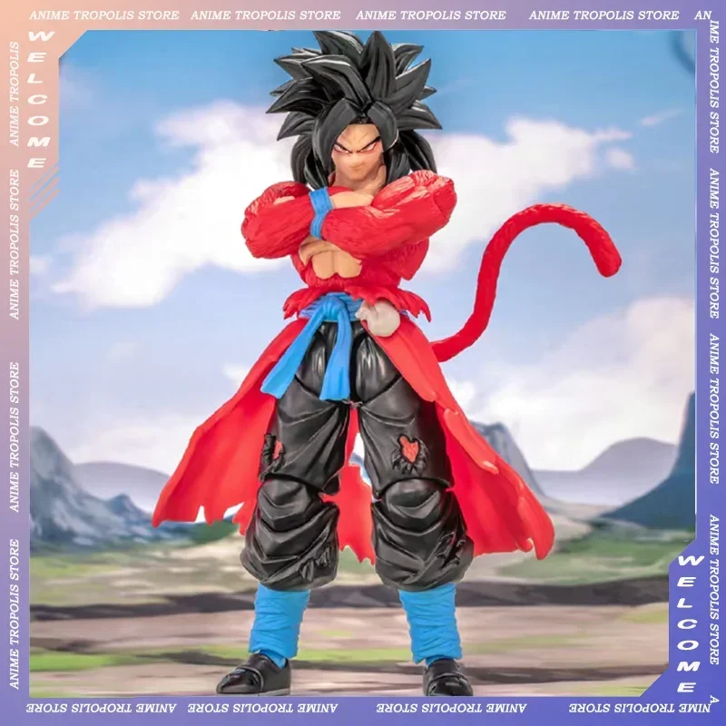 Anime Dragon Ball modelo Demoniacal ajuste Vegetto Super Saiyan Son Goku figura de acción tiempo Comando estatua estatuilla colección de juguetes