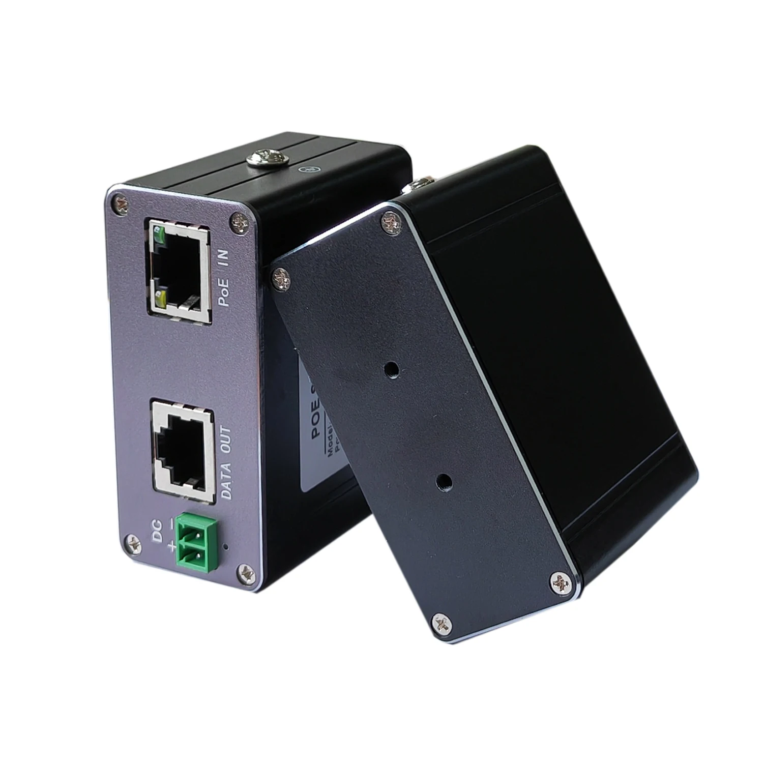 2.5Gbe industrial POE splitter 12V 25W Output