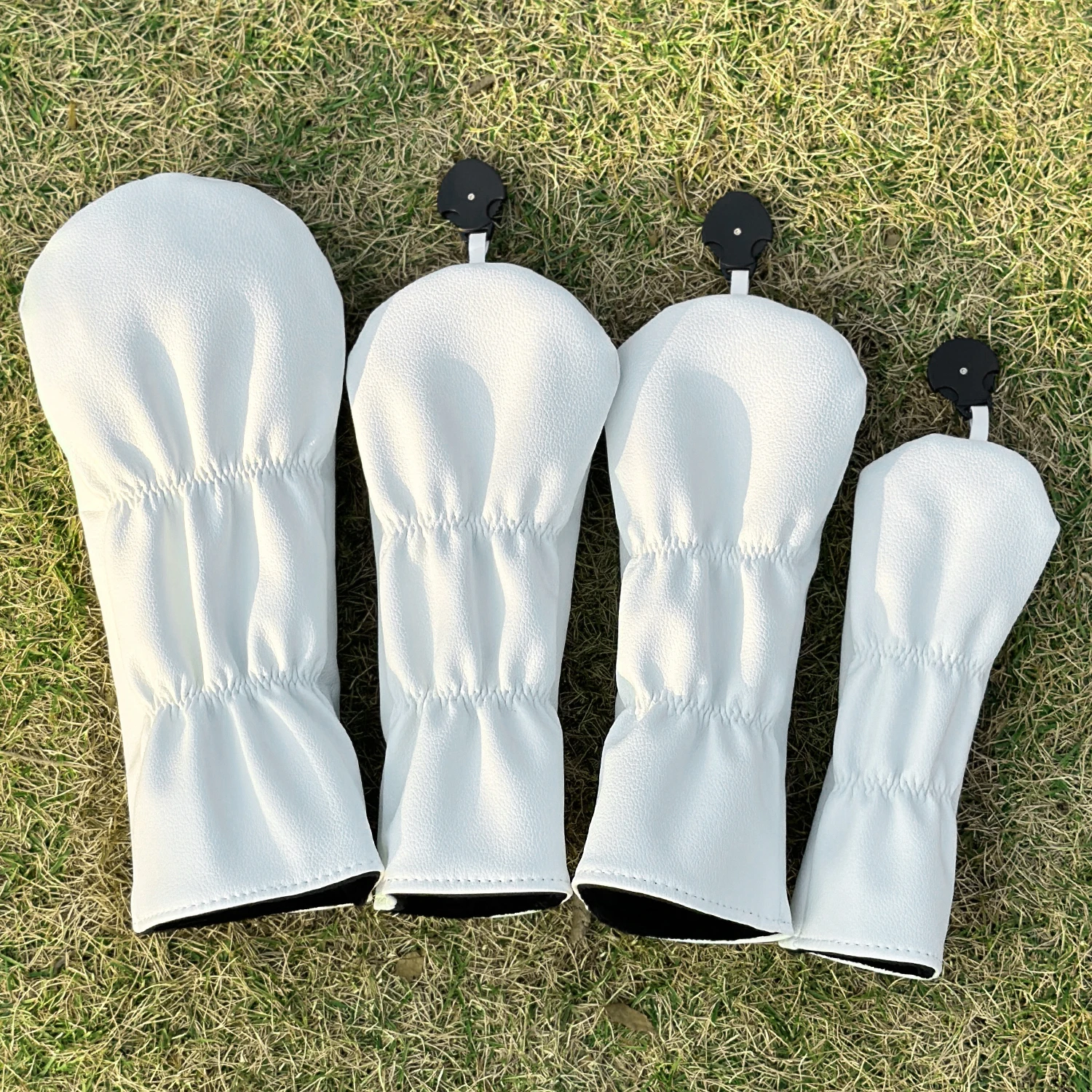 Blank Design Style Golf Club Covers for 1pc/4pcs Driver, Fairway, Hybrids - Head Covers for Golf Clubs image 3