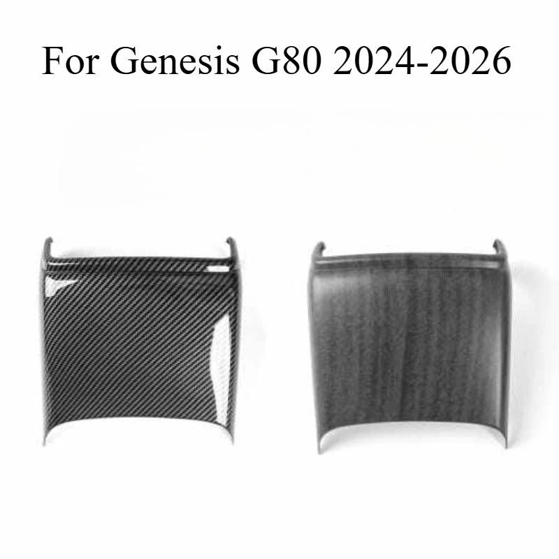 

For Genesis G80 2024-2026 Real Carbon Fiber Rear Air Vent Cover Trim Interior Decoration Accessories
