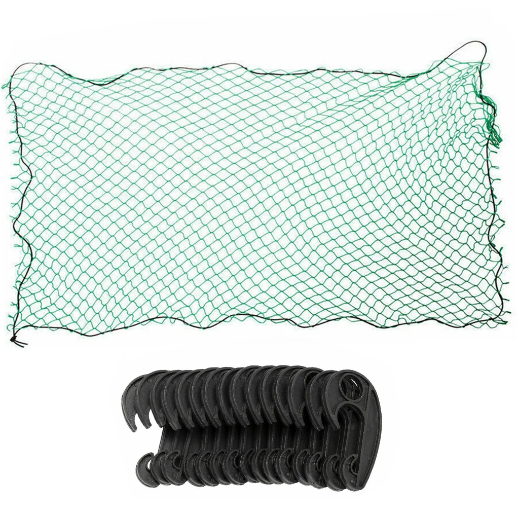 

Trailer Cargo Net 35mm Square Mesh Truck Organizer Heavy Duty Netting Cover with Hooks Automobile Accessories 2.6x3.6m