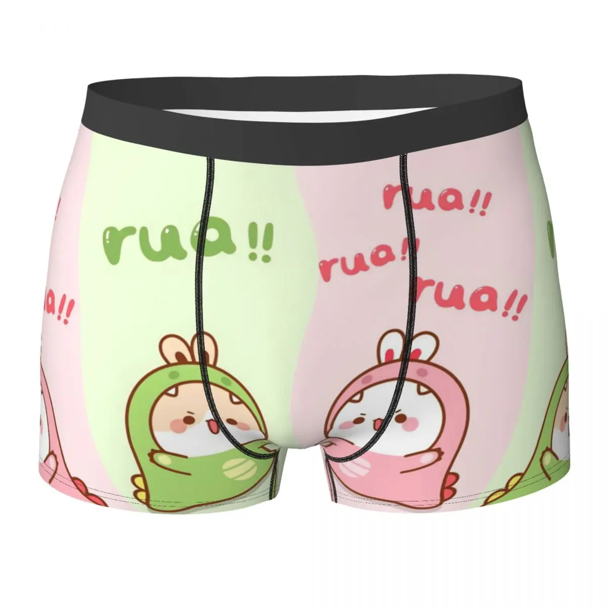 

Bubu Dudu, нижнее белье с милым мультяшным медведем, каваи, панда, эластичные трусы-боксеры с принтом, короткая сумка, мужской багажник большого размера