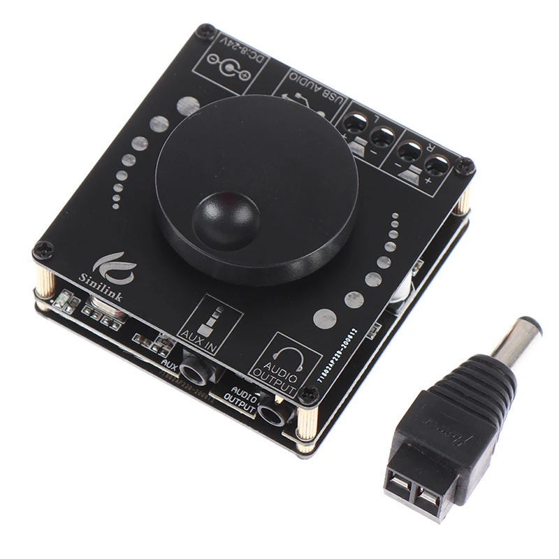 20W+20W Bluetooth-Compatible Digital XY-AP15H Audio Power Amplifier Class 10W~200W HiFi Stereo USB/AUX Sound Card App AMP