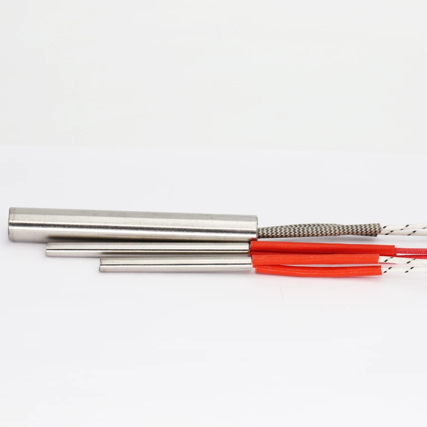 300W 220V 20x120mm 20*120mm Stainless Steel Cylinder Tubular Tube Electric Mold Heating Pipe Element Single End Cartridge Heater