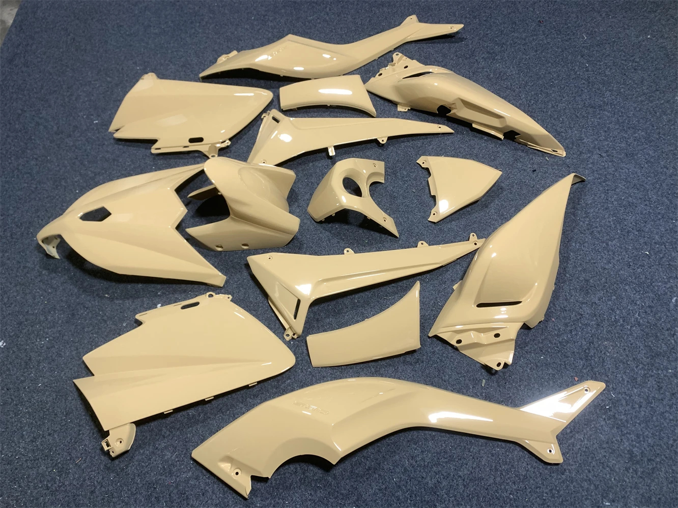 High Quality New ABS Motorcycle Fairings Kit Fit For TMAX530 2012 2013 2014 Bodywork Set Custom khaki