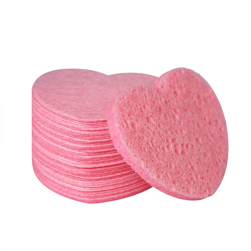 Hot Sell Biodegradable Compressed Skin Care Facial Cleaning Cellulose Face Sponge Disposable Facial Sponge