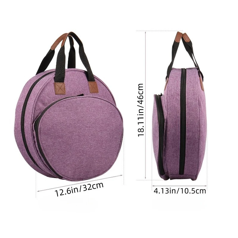 Portable Cross Embroidery Storage Bag Handheld Needle Thread Fabric Sorting Box DIY Craft
