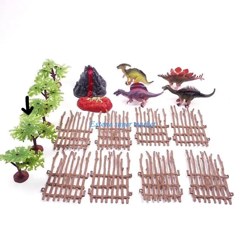 090B キッズ恐竜型プルバックカーセット 男の子/女の子用 誕生日プレゼント 6-8歳用 クリエイティブな退屈を和らげるゲーム Vehi