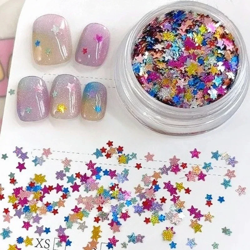 

Colorful Glitter Powder Star Sequin Ultrathin Shiny Dreamy Nail Art Accessories Decorations Charm Manicure Tool Makeup Wholesale