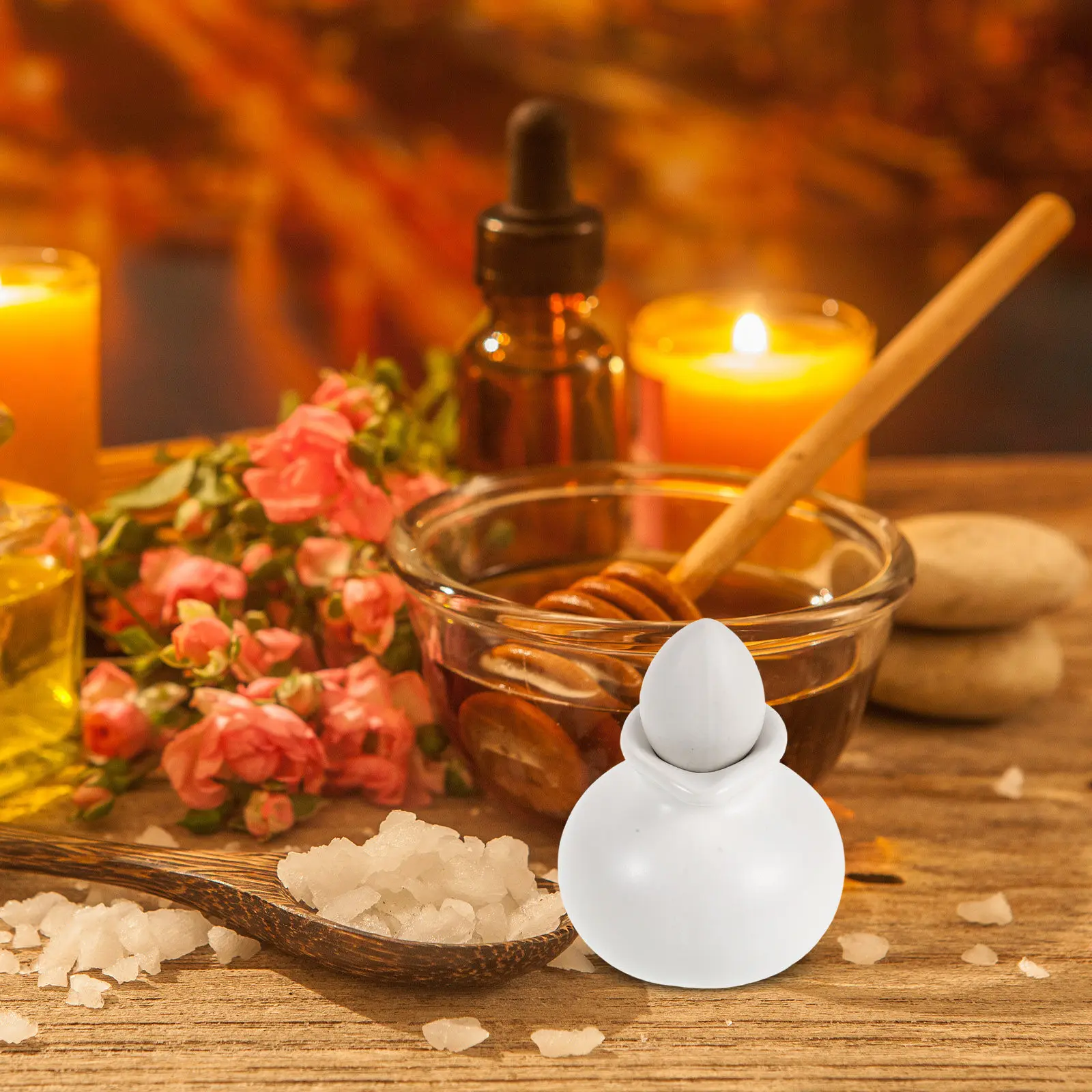 Ceramic Essential Oil Bottle 4 - Spa Massager review and price