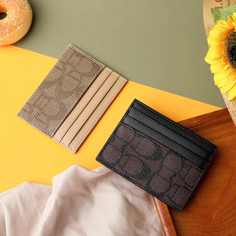 New Luxury Design Wallets for Women Multi-Function Card Holder PU Leather Female Small Card Bag Short Purse Credit Card Holder