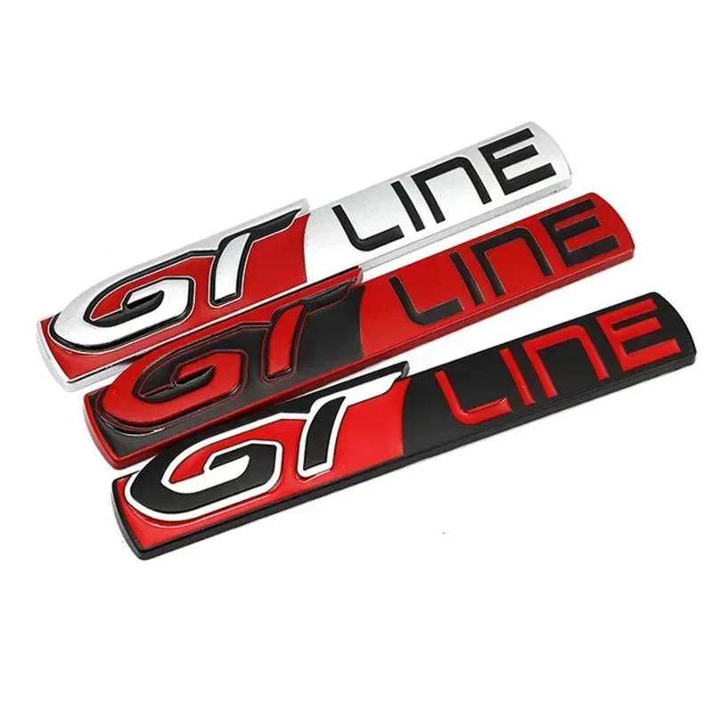 For Peugeot GT Line Logo 308 508 Rear Boot Tailgate Emblem Side Fender Badge Decals 3008 5008 Renault KIA Stickers Stinger view 2