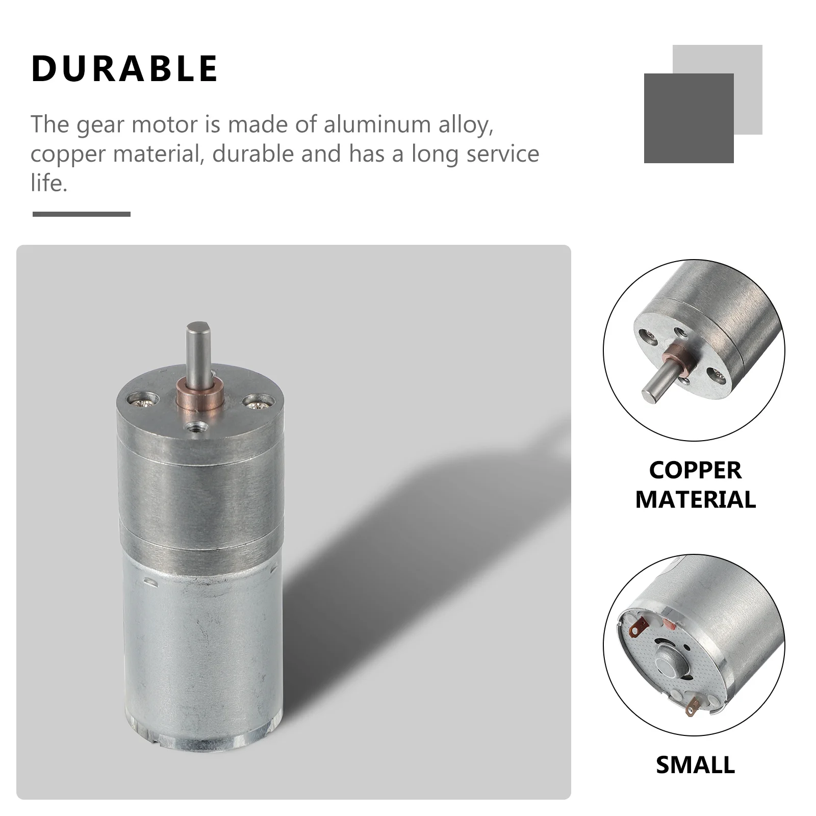 

Dc Motor 3-24V High Torque Reduction Electric Motor for Rc Car Robot Mini Vehicle Automotive Applications