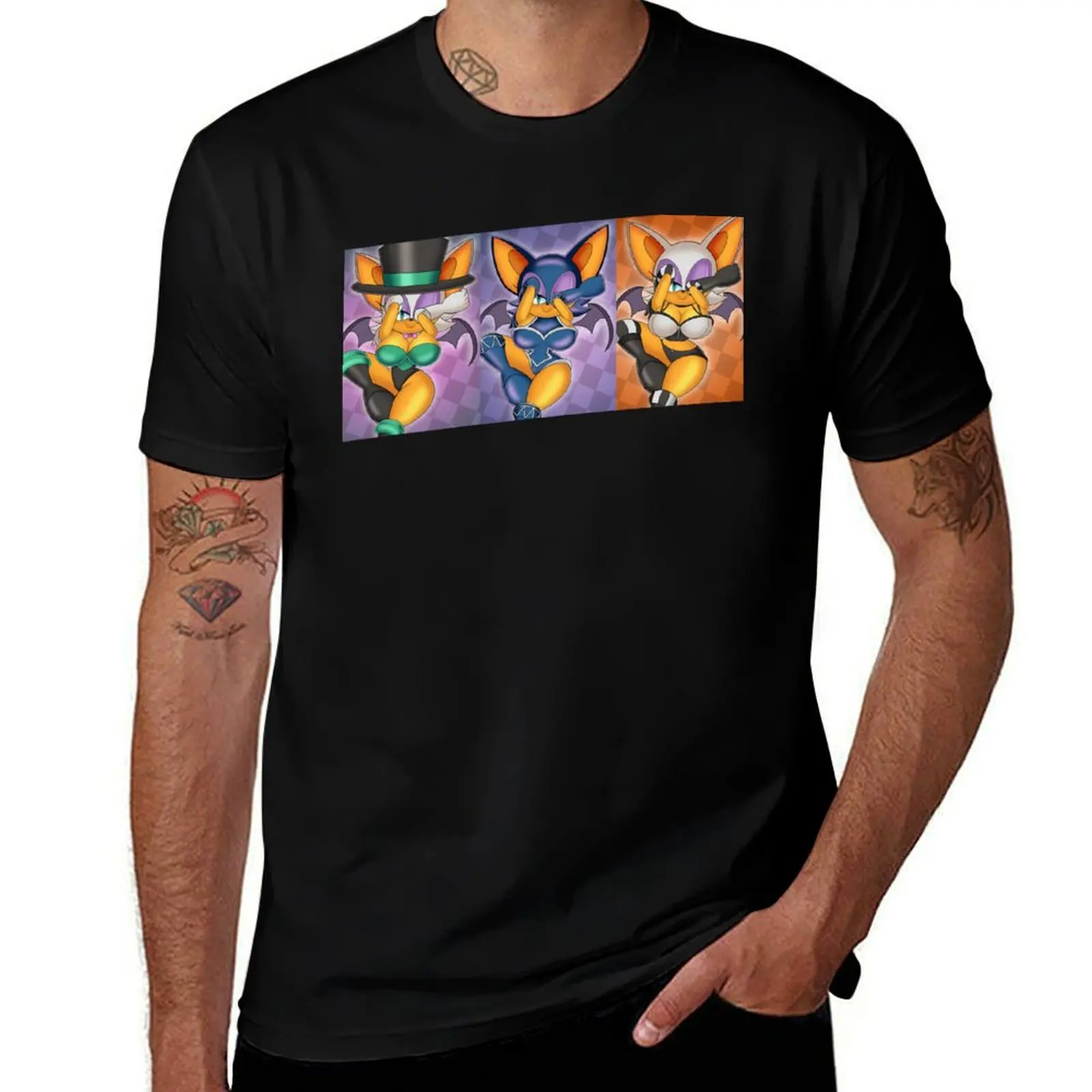 Rouge Costumes T-Shirt Minimalist Graphic Tee Shirt T-Shirt