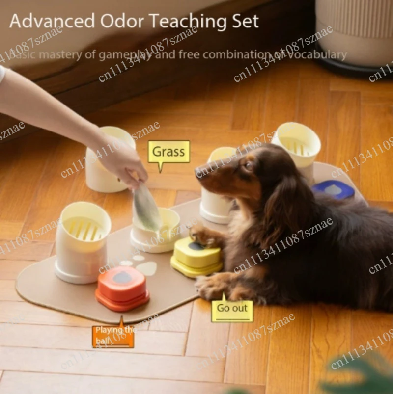 Dog Button Communication and Talking, Pet Communication Sound, Puppy Communication Button, Cat Ring, Cat Training Artifact