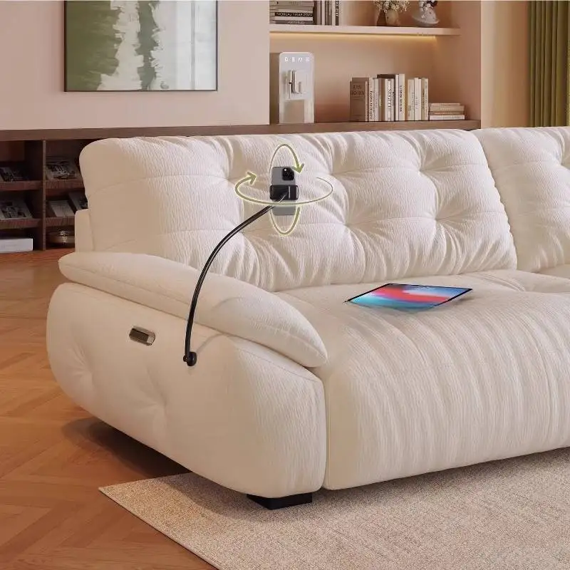 أرائك كرسي كهربائية بيضاء رخيصة الثمن أرائك غرفة المعيشة ذات جودة أوروبية كلاسيكية أثاث Banken Woonkamer الحديث