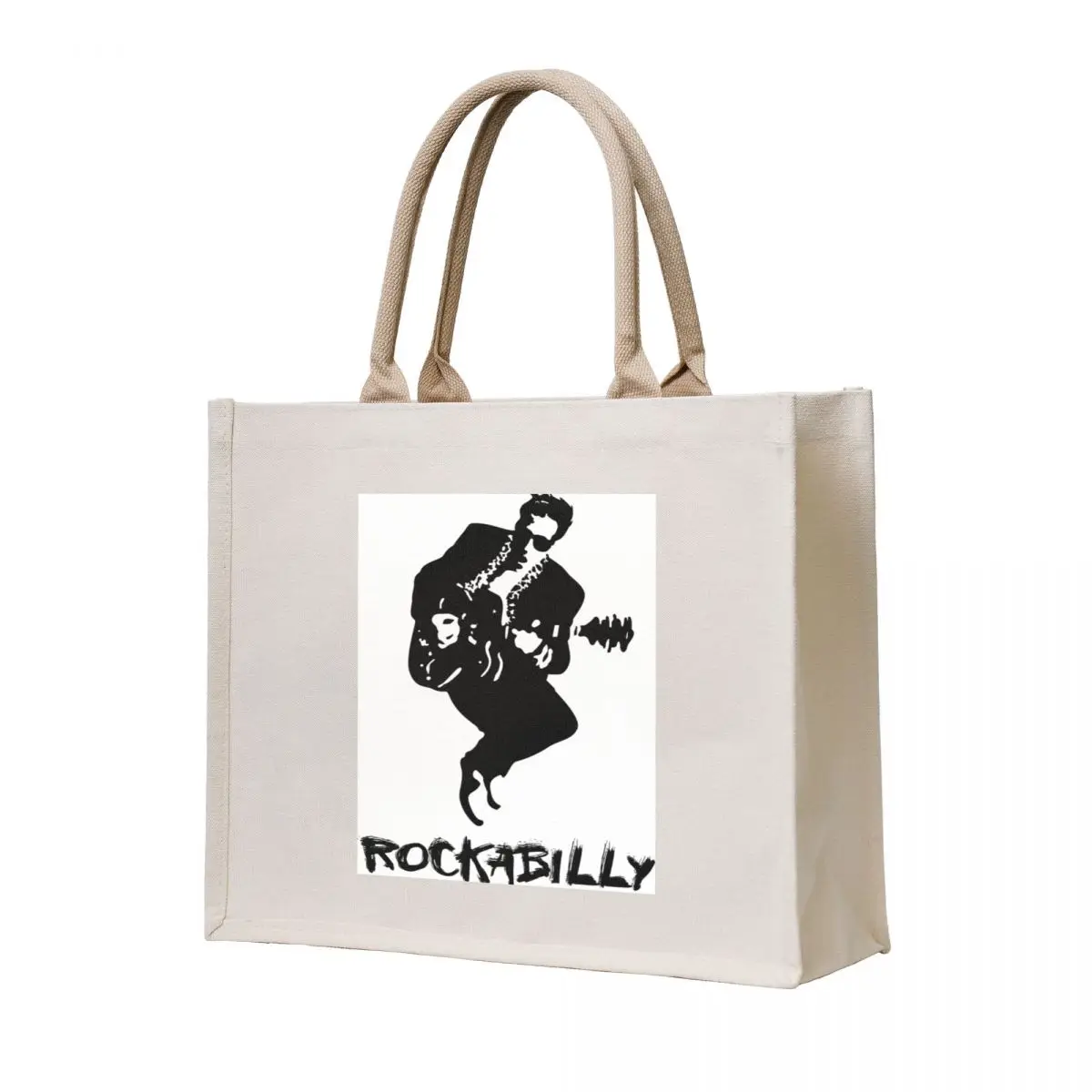 

Rockabilly Guitarist Tote Bag tote bags men Handbags tote bag canvas