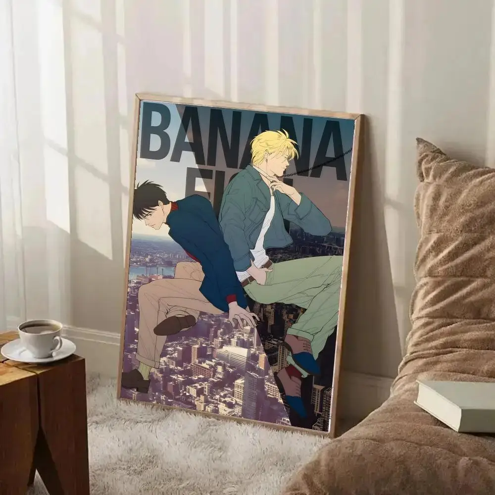 Banana Fish Anime-Leinwand-Poster, Kunst, HD, fortschrittliches ästhetisches Druckpapier, Wandkunst für Wohnzimmer, Heimdekoration – Detail 12
