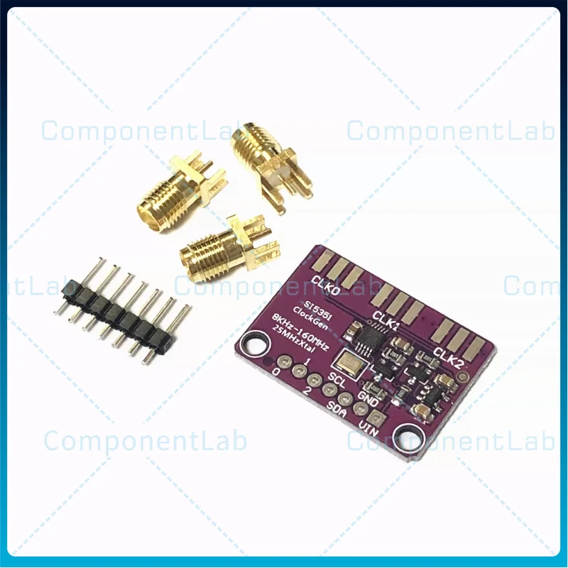 5-25pcs MS5351M High Frequency Square Wave Signal Generator Replaces Si5351A Clock Frequency Module