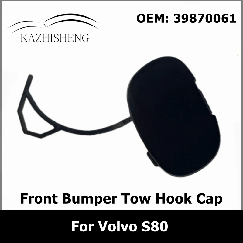 39870061 for Volvo S80 Front Bumper Grill Tow Eye Hook Cap Cover 30655115