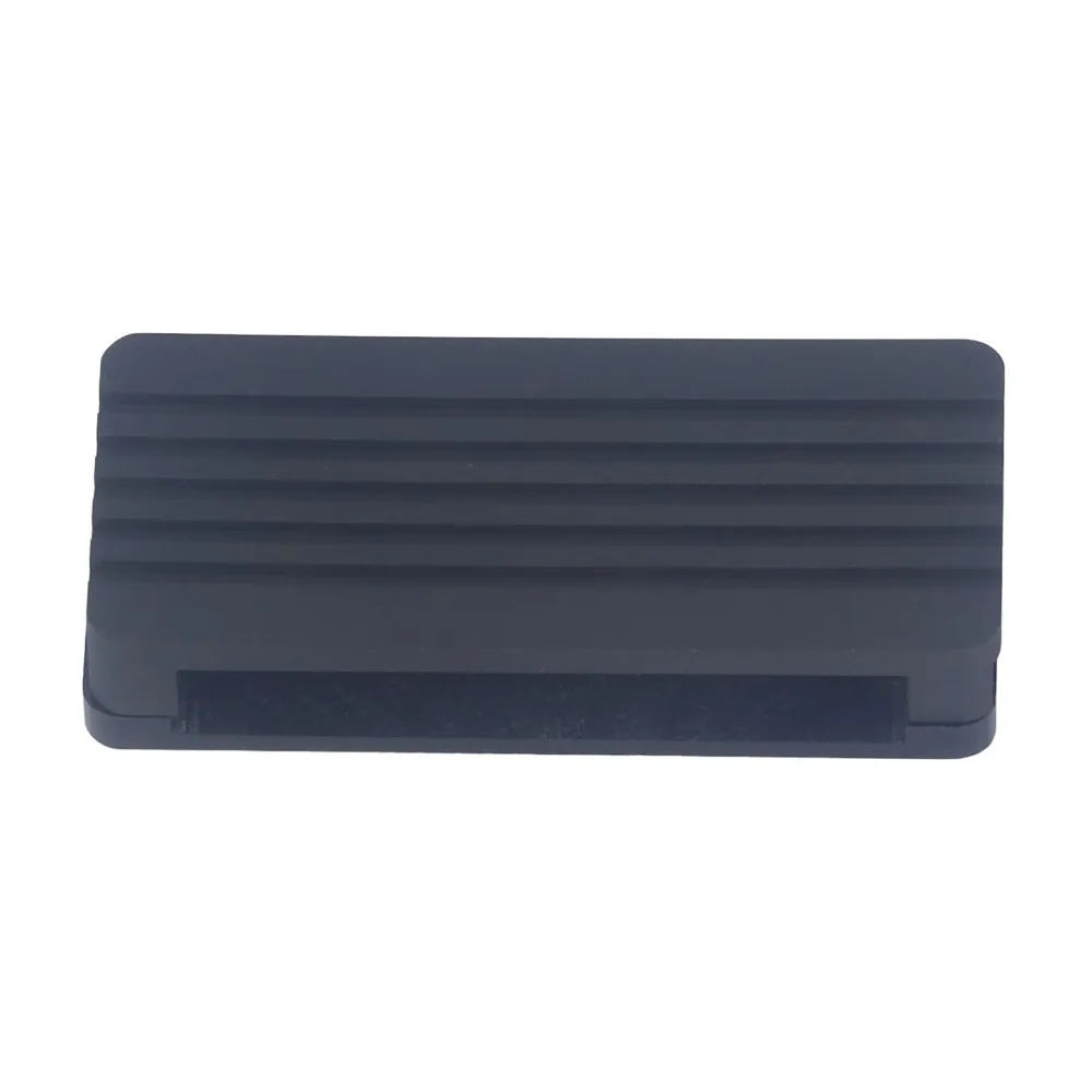 

Straight Pin Header Cooling Case Aluminum Alloy Black Color Passive Cooling Enclosure for Raspberry Pi Case