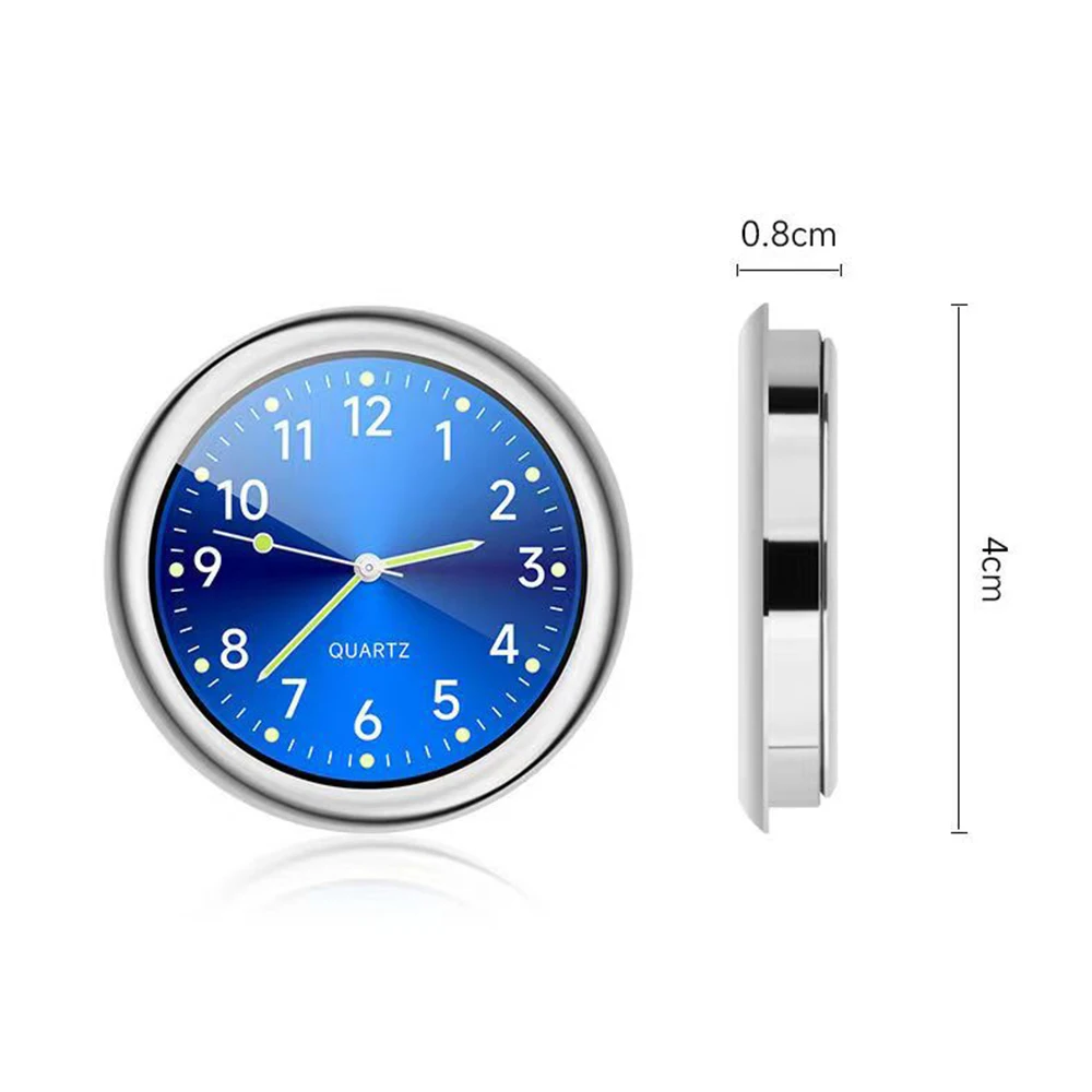 Mini Watch Car Quartz Clock Mini Electronic Clock Waterproof Bicycle Motorcycle Watch Auto Car Clock Dashboard Clock In Car