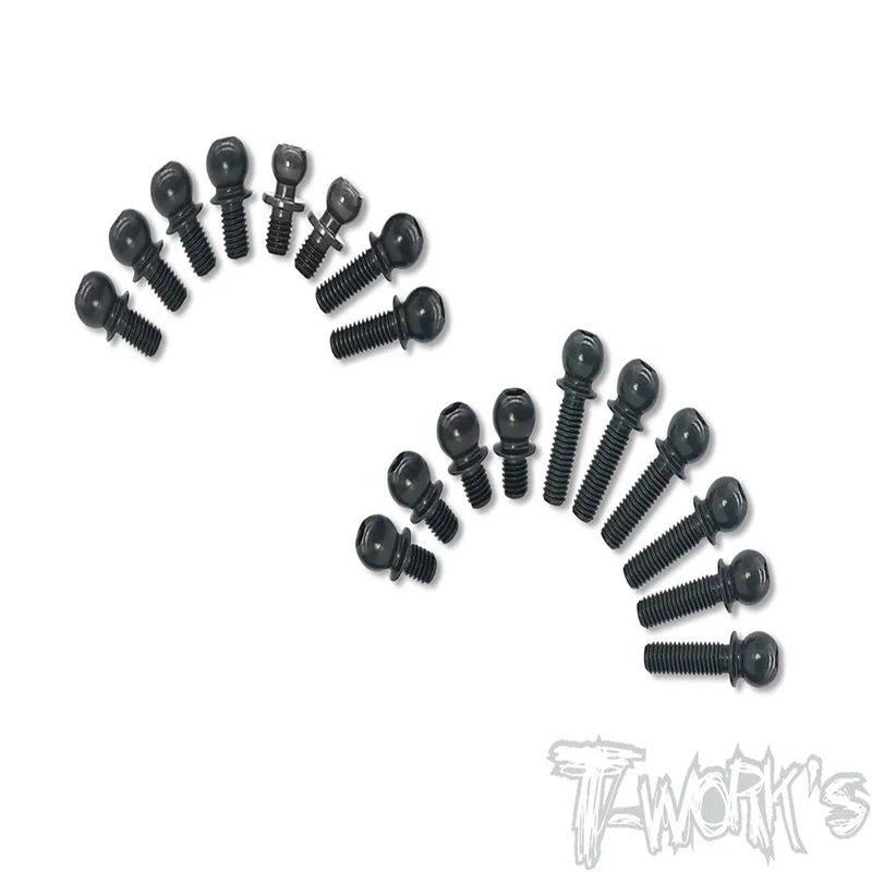 

Original T works TE-205-T421 7075-T6 Hard Coated Alum Ball End set ( For Xray T4'21 )ssional Rc part