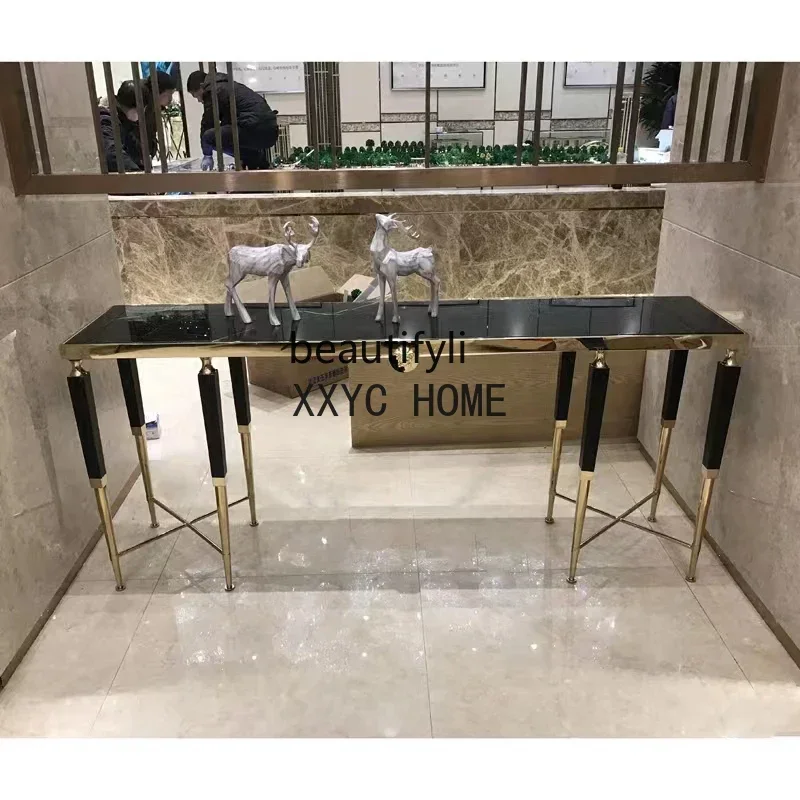 Supporto per fiori in acciaio inossidabile in marmo di lusso delicato, divano, tavoli, soggiorno, mobile TV, scaffale per ingresso