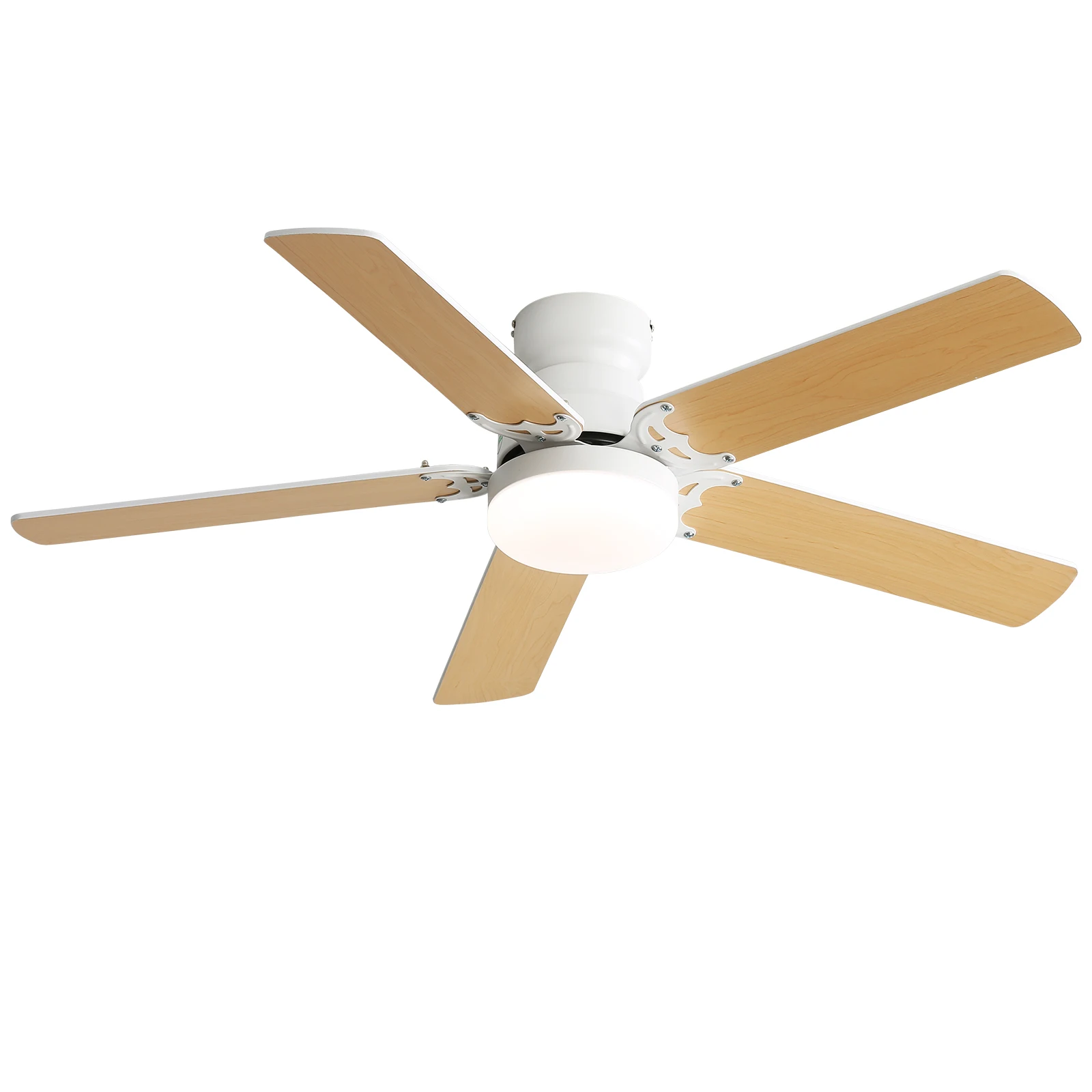 

Sofucor Modern 42-inch Ceiling fan with LED DC 6-speed high wind speed with remote control