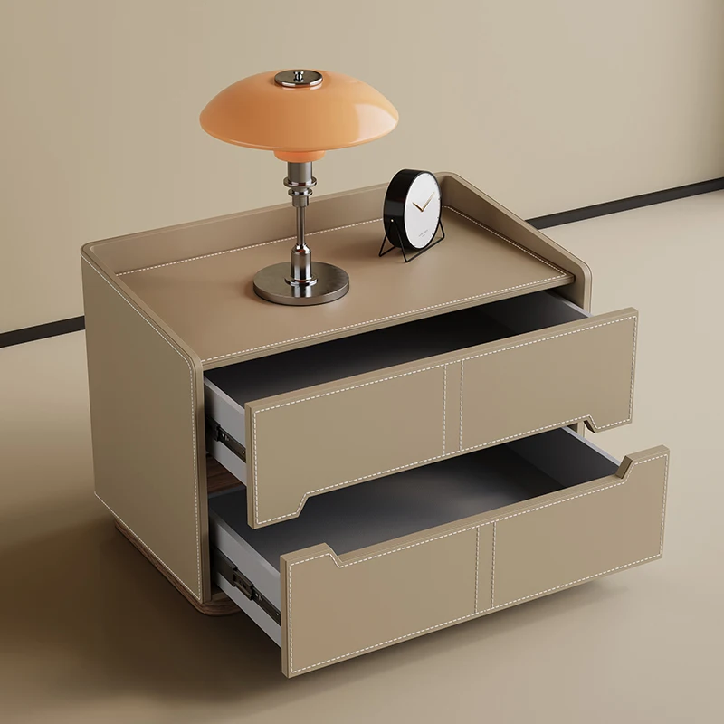 طاولات بجانب السرير بتصميم ساحر، بسيطة وفريدة من نوعها، طاولة ليلية فاخرة وخفيفة الوزن، عرض جمالي، أثاث غرفة نوم Mesa De Noche #4