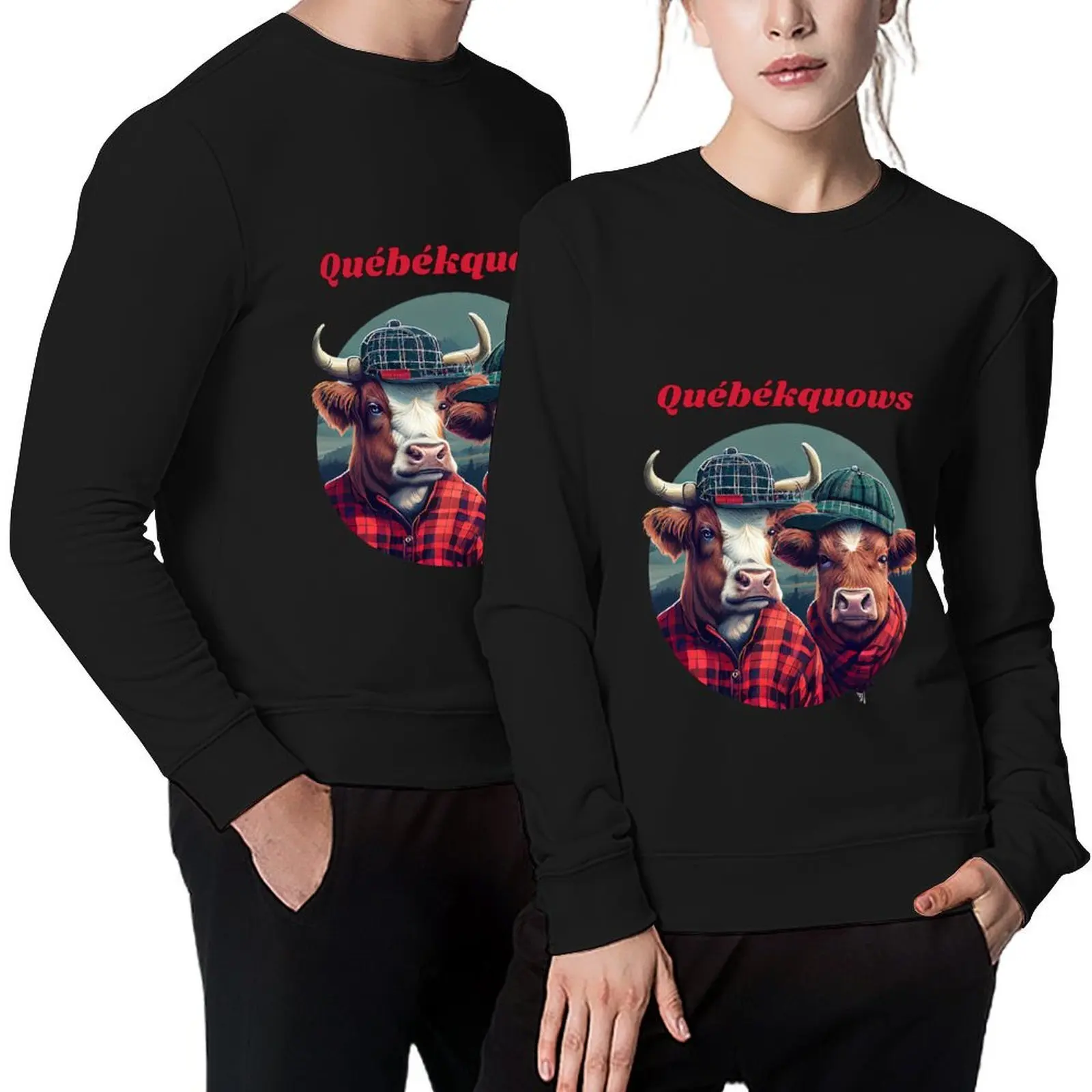 

Québékquows Pullover men clothing clothes for men blouse autumn sweatshirt