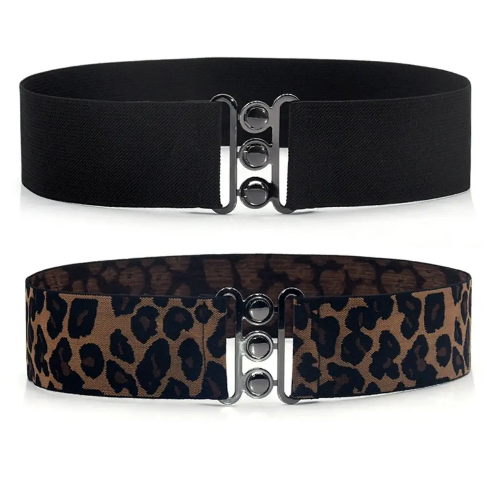 

Модный эластичный широкий эластичный ремень Cinch, повседневный пояс с металлической пряжкой, пояс для женщин и женщин