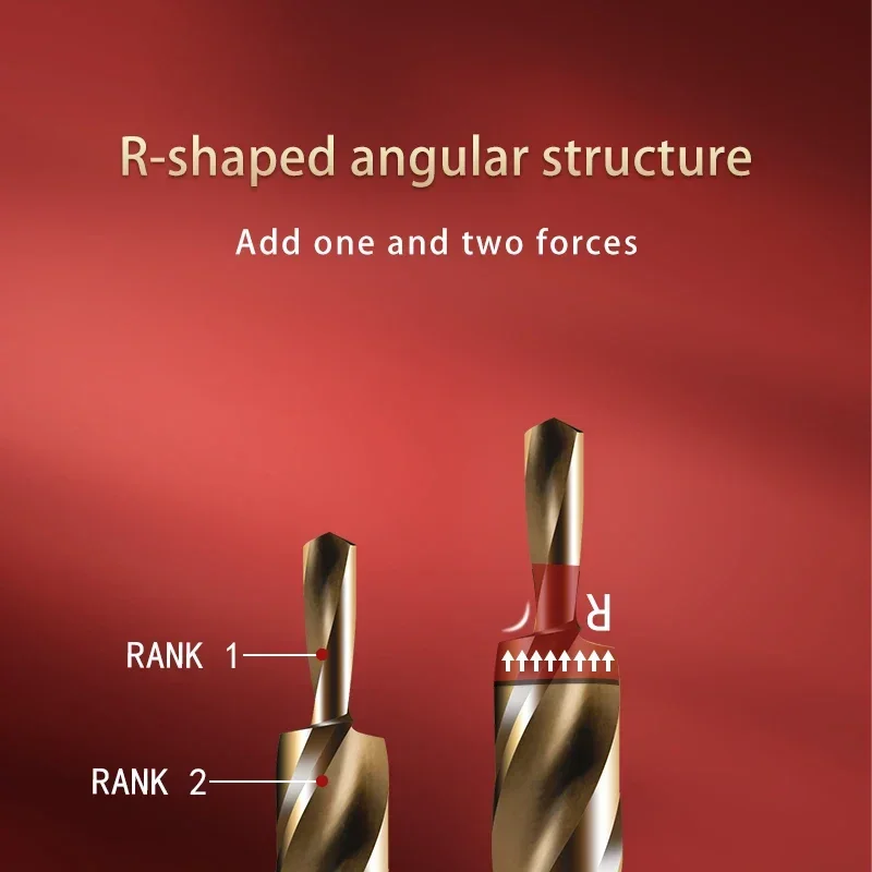 Adjustable Woodworking Drill Bit High Speed Steel Tapered Wood Hole Cutter