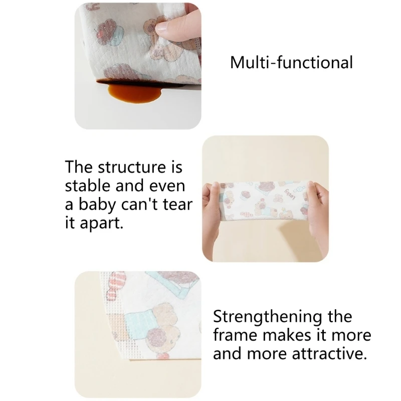 

N80C Disposable Baby Bib for Infant Toddler Feeding Mealtime Easy Cleanup