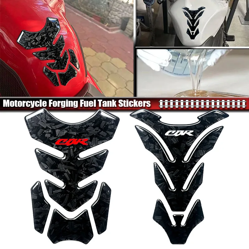 Image of 3D-Motorrad-Tankpad-Schutzaufkleber, passend für CBR CBR500 CBR600RR CBR900RR CBR1000RR CBR250 CBR300
