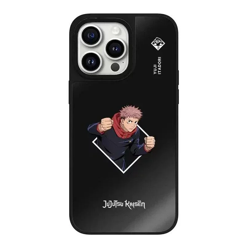 

Mirror Surface Anime Yuji Phone Case Cover for IPhone 11 12 13 14 15 Pro Max Case for IPhone 14 Pro Max