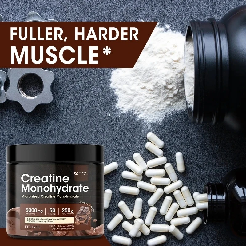 

Kexinsh Creatine Monohydrate Powder Cell-Tech Creatine После тренировки Восстановление Напиток для наращивания мышц Шоколадный вкус