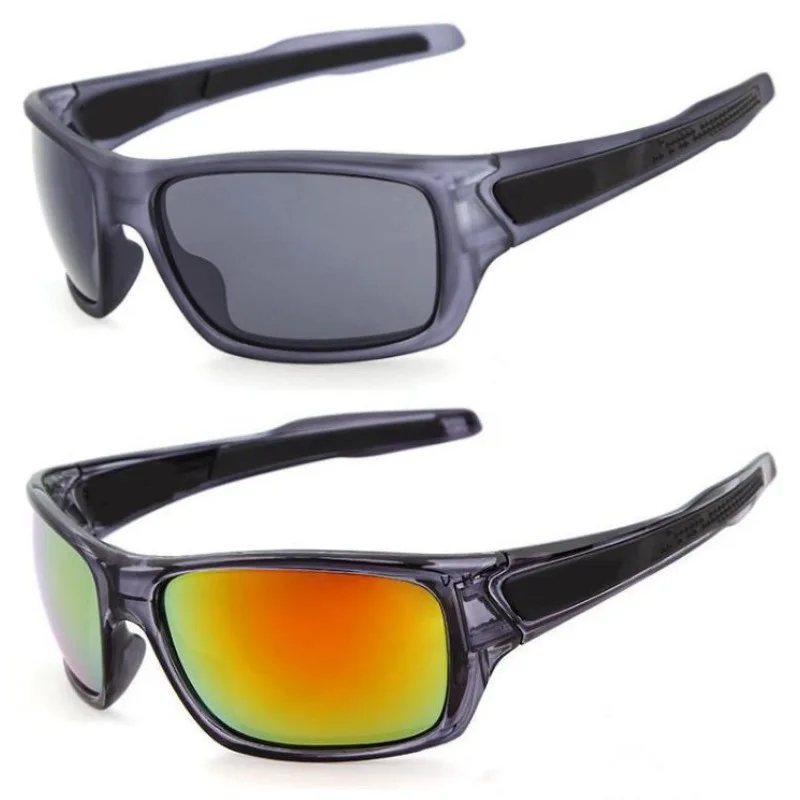 AliExpress NONE Men's Rectangular Sunglasses Classic Frame Outdoor Sports Cycling Glasses Casual Shades for Male Daily Riding Eyewear