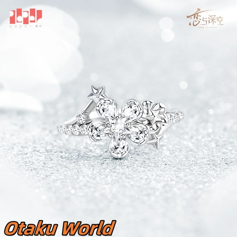 Xavier 독점 맞춤형 반지 오리지널 Merch Love and Deepspace Xavier 코스프레 의상 역할 놀이 애니메이션 ACGN 할로윈 선물