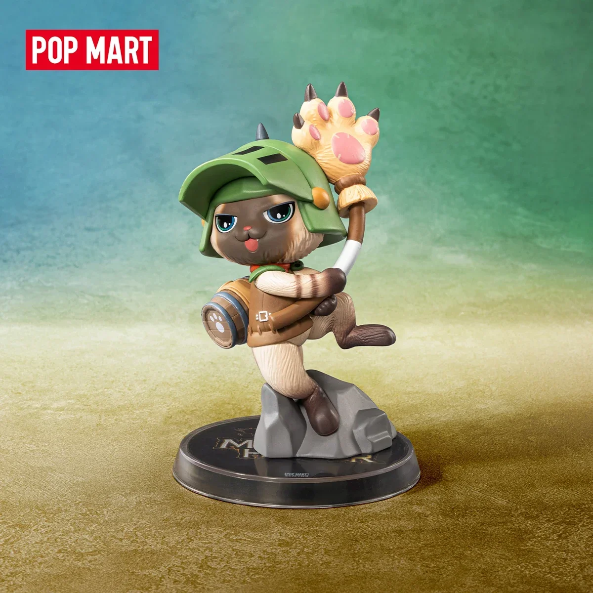 POP MART Monster Hunter Palico Series Surprise Mystery Unpack Container Cute Doll Figure Desktop Ornament Gift Set view 3