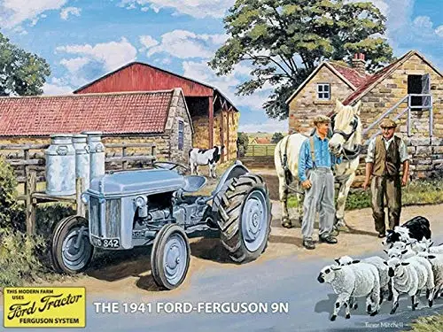 Tractor Farm Theme Retro Wall Decor Metal Tin Sign   Vintage Bar Club Home Restaurant Kitchen Garage Or Gift